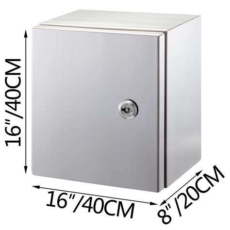 16 x16 x8 stainless steel 4x enclosure|16x16x8 electrical box.